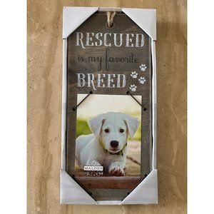 (NWT)Malden3 1/2” x 5”  Wood inspired Photo Frame for Fur baby